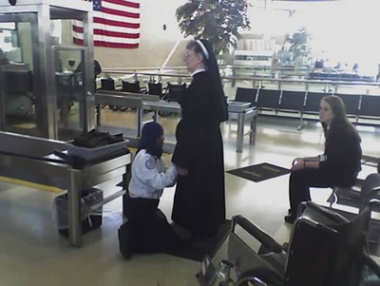 tsa agent molests nun